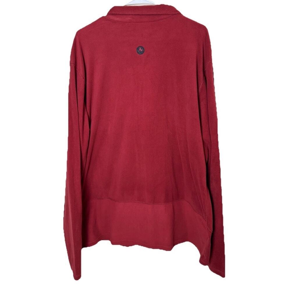 Marmot Psgah Fleece Jacket Burgundy Size XXL Excellent Condition - Picture 2 of 3
